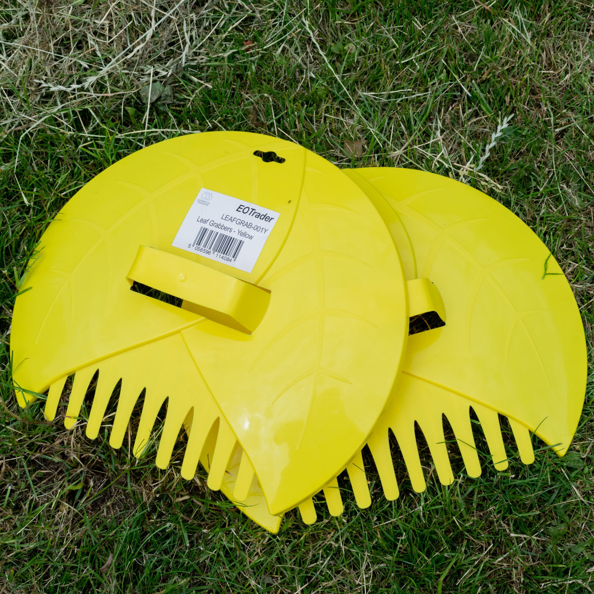 Garden Cleaning Leaf Grabbers, Yellow