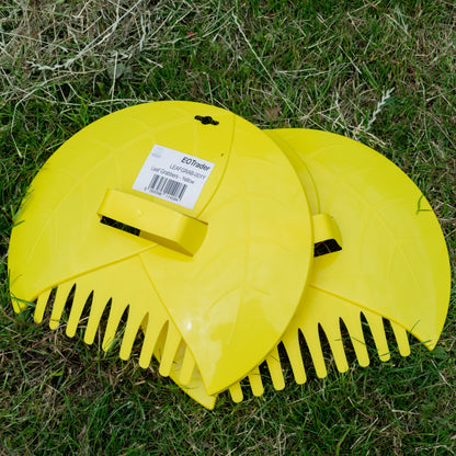 Garden Cleaning Leaf Grabbers, Yellow