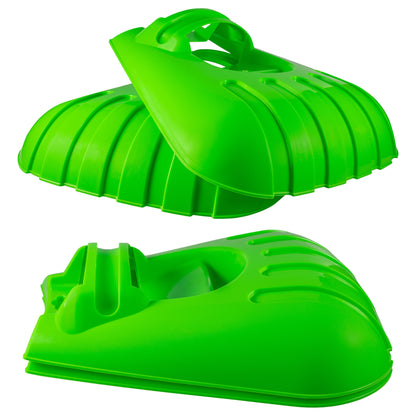 Heavy Duty Garden Cleaning Leaf Grabbers, Green