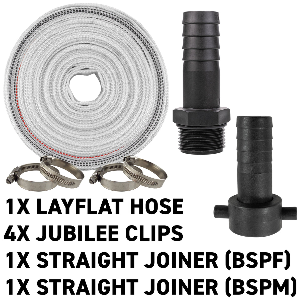 8-24 BAR Lined Lay Flat, Kit E