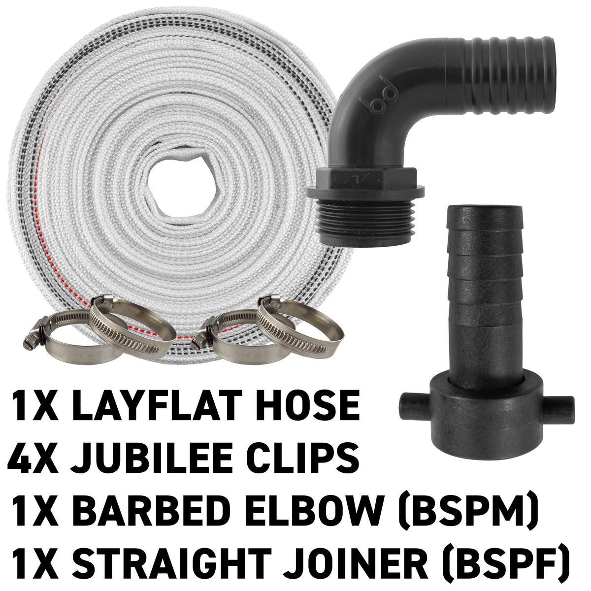 8-24 BAR Lined Lay Flat, Kit G