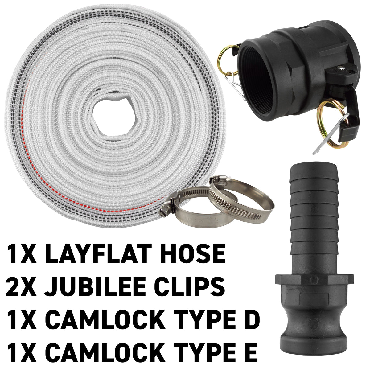8-24 BAR Lined Lay Flat, Kit H