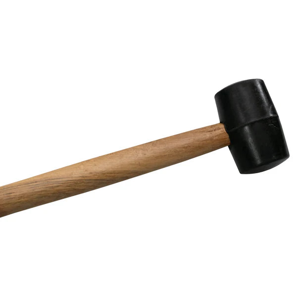 Rubber Mallet with Wooden Handle