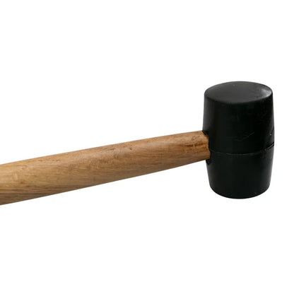 Rubber Mallet with Wooden Handle