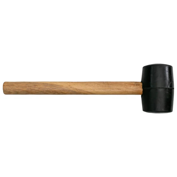 Rubber Mallet with Wooden Handle