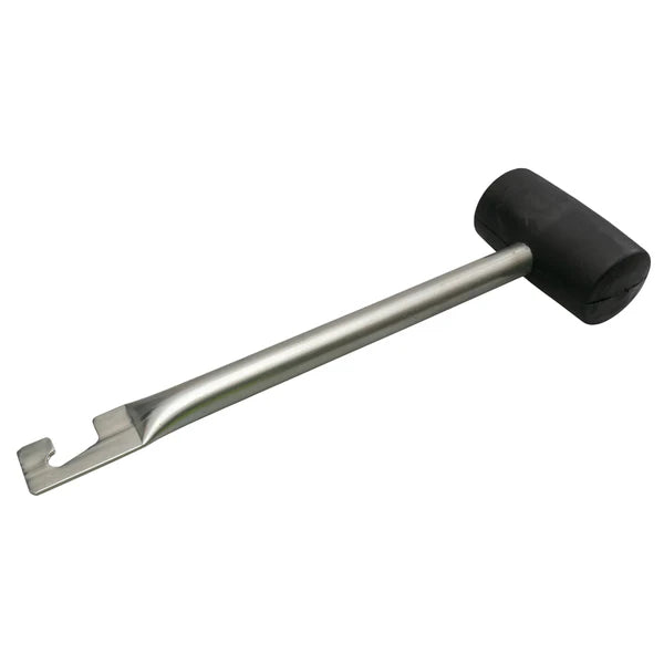 Rubber Mallet with Metal Handle & Hook