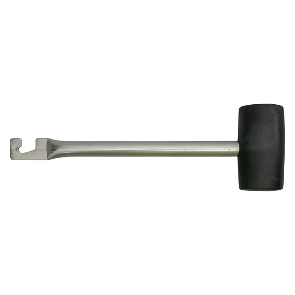 Rubber Mallet with Metal Handle & Hook