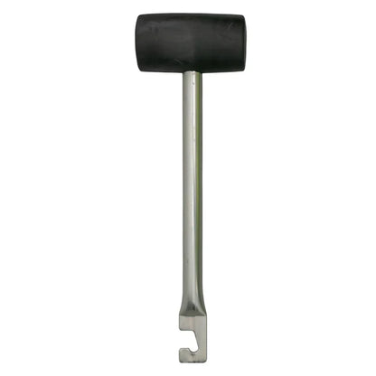 Rubber Mallet with Metal Handle & Hook