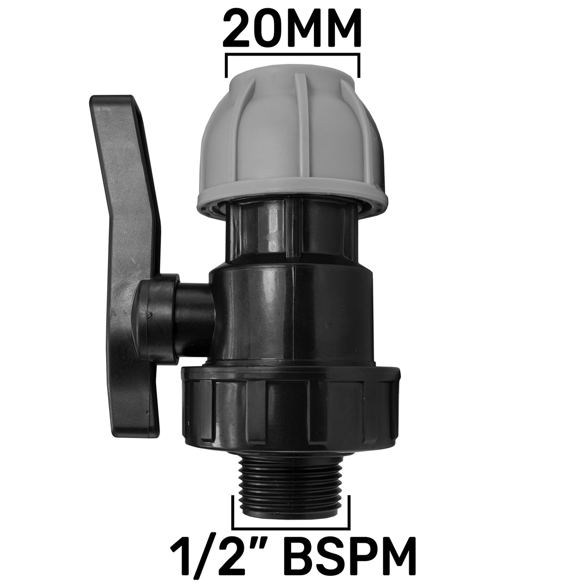 MDPE Pipe Stop Ball Valves