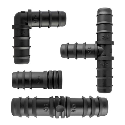 1/2" Irrigation Pipe Mixed Connectors, Pack of 20