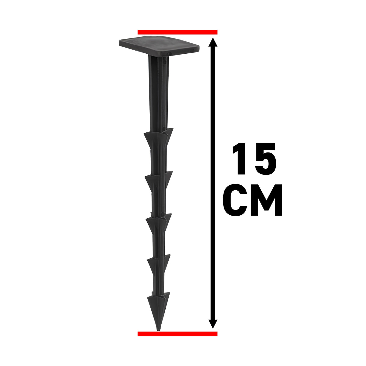 15cm (6") Plastic Pegs for Weed Control Fabric