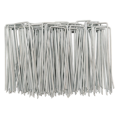 6" Weed Matting Pegs & Securing Washer, Blue Tool