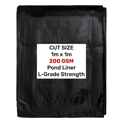 200gsm Black & Grey Flexible Garden Pond Liners