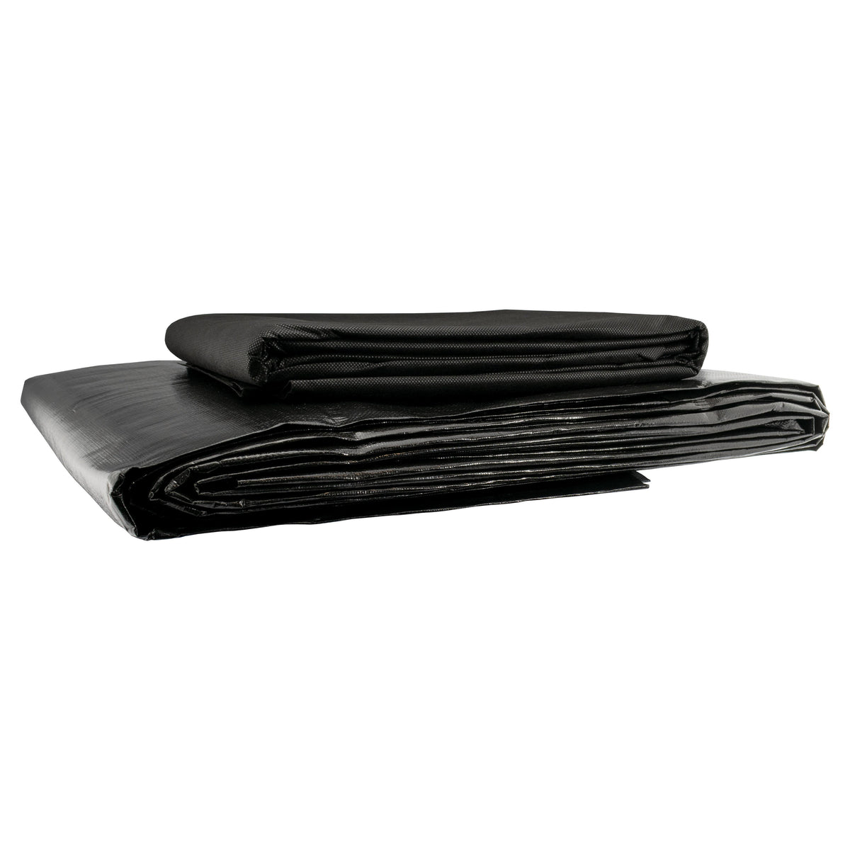200gsm Black Flexible Pond Liner with Underlay, 8m x 8m