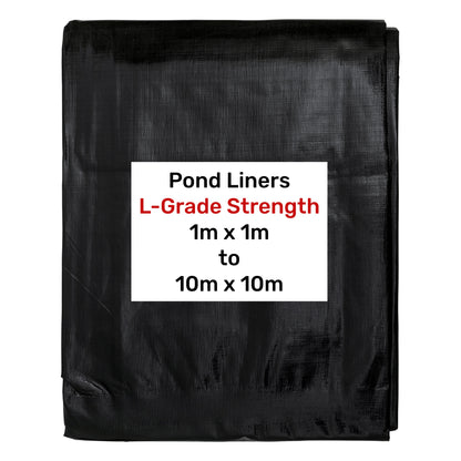 200gsm Black & Grey Flexible Garden Pond Liners