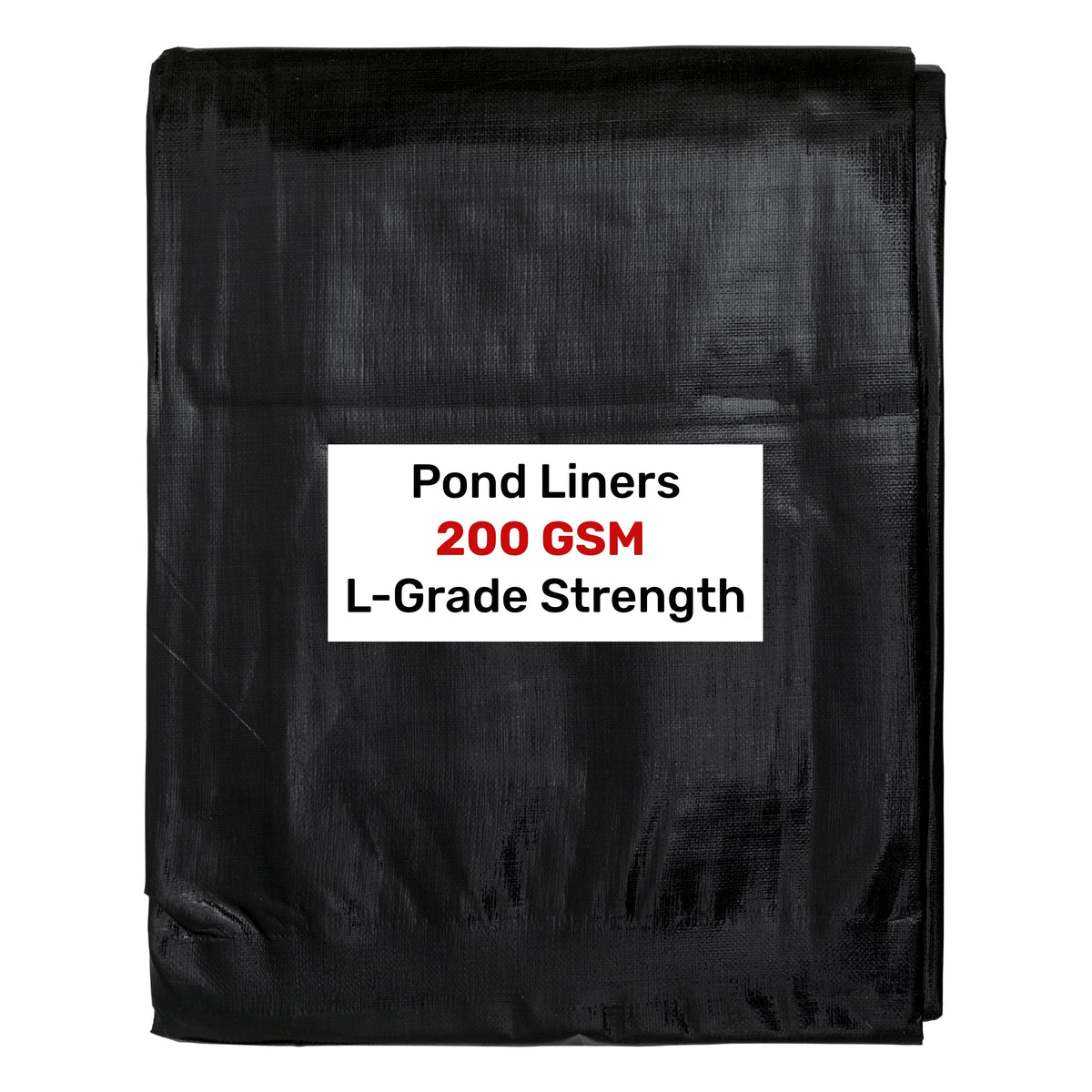 200gsm Black & Grey Flexible Garden Pond Liners