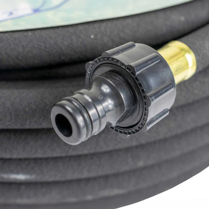 Porous Pipe Soaker Hose with Fitted Connectors - 7.5m