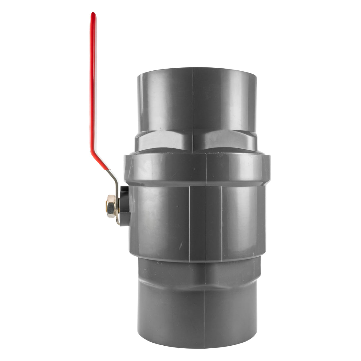 Polypropylene Lever Valve with Stainless Steel Ball, 3"