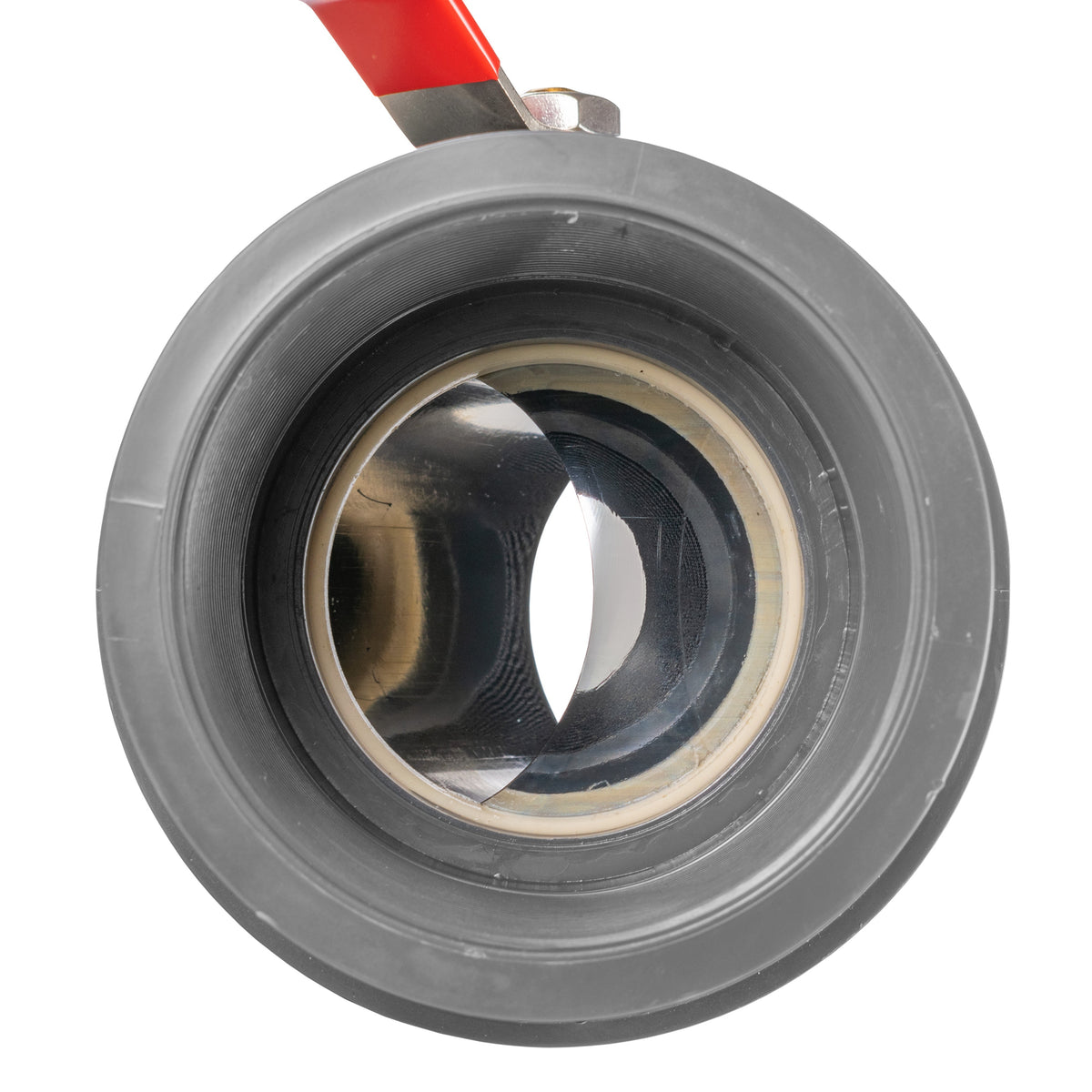 Polypropylene Lever Valve with Stainless Steel Ball, 3"