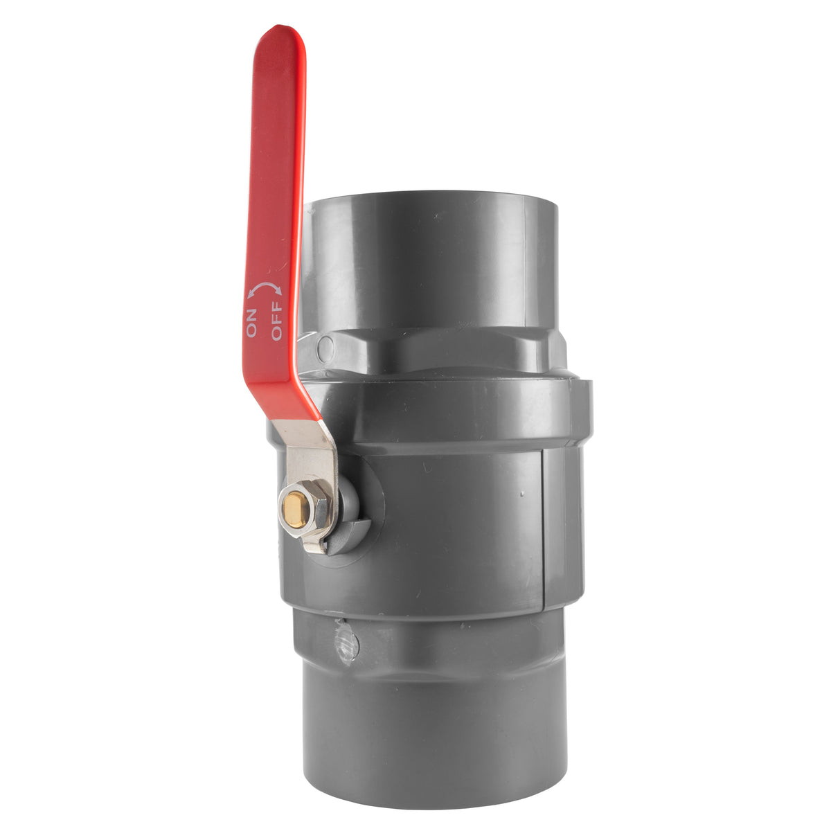 Polypropylene Lever Valve with Stainless Steel Ball, 3"
