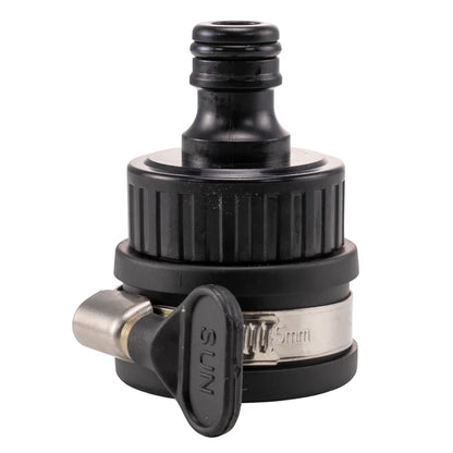 22-24mm Wide Kitchen Tap Connector to Garden hose Adaptor, Hozelock compatible