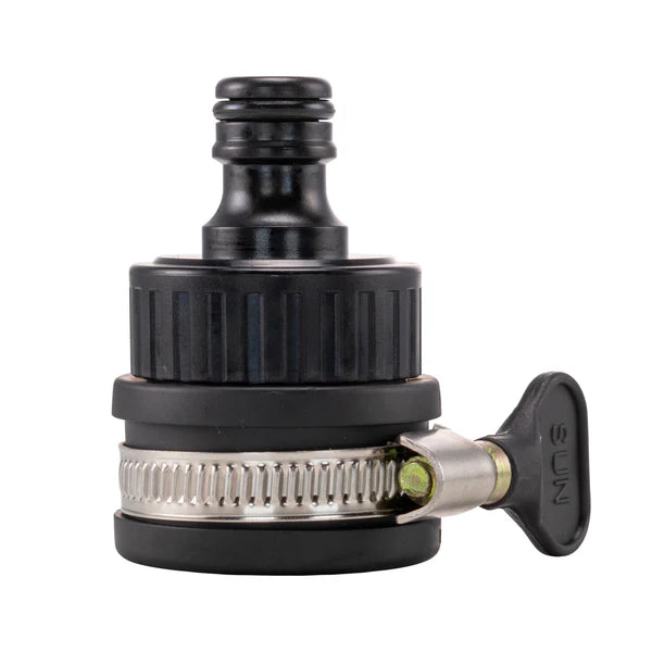 22-24mm Wide Kitchen Tap Connector to Garden hose Adaptor, Hozelock compatible