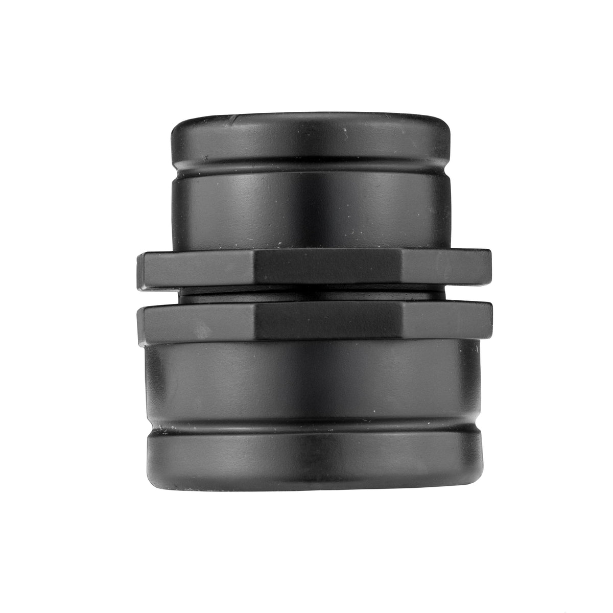 Polypropylene Straight Reducing Socket Connector, 1" - 1/2"