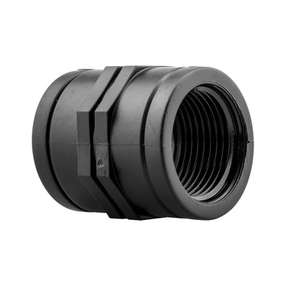 Polypropylene Straight Inline Socket Connector, 1.5"