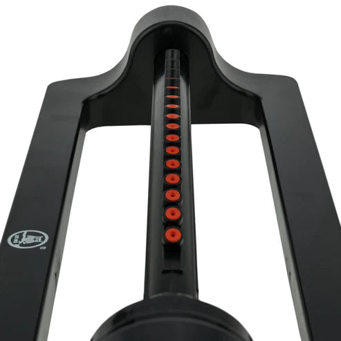 Oscillating Bar Sprinkler, Black & Orange