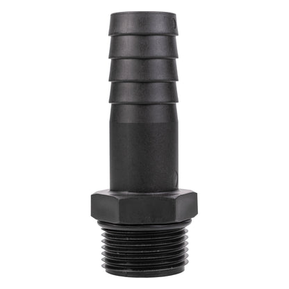 Stainless Steel Ball PP Valve & Barbed Outlet, 3/4"