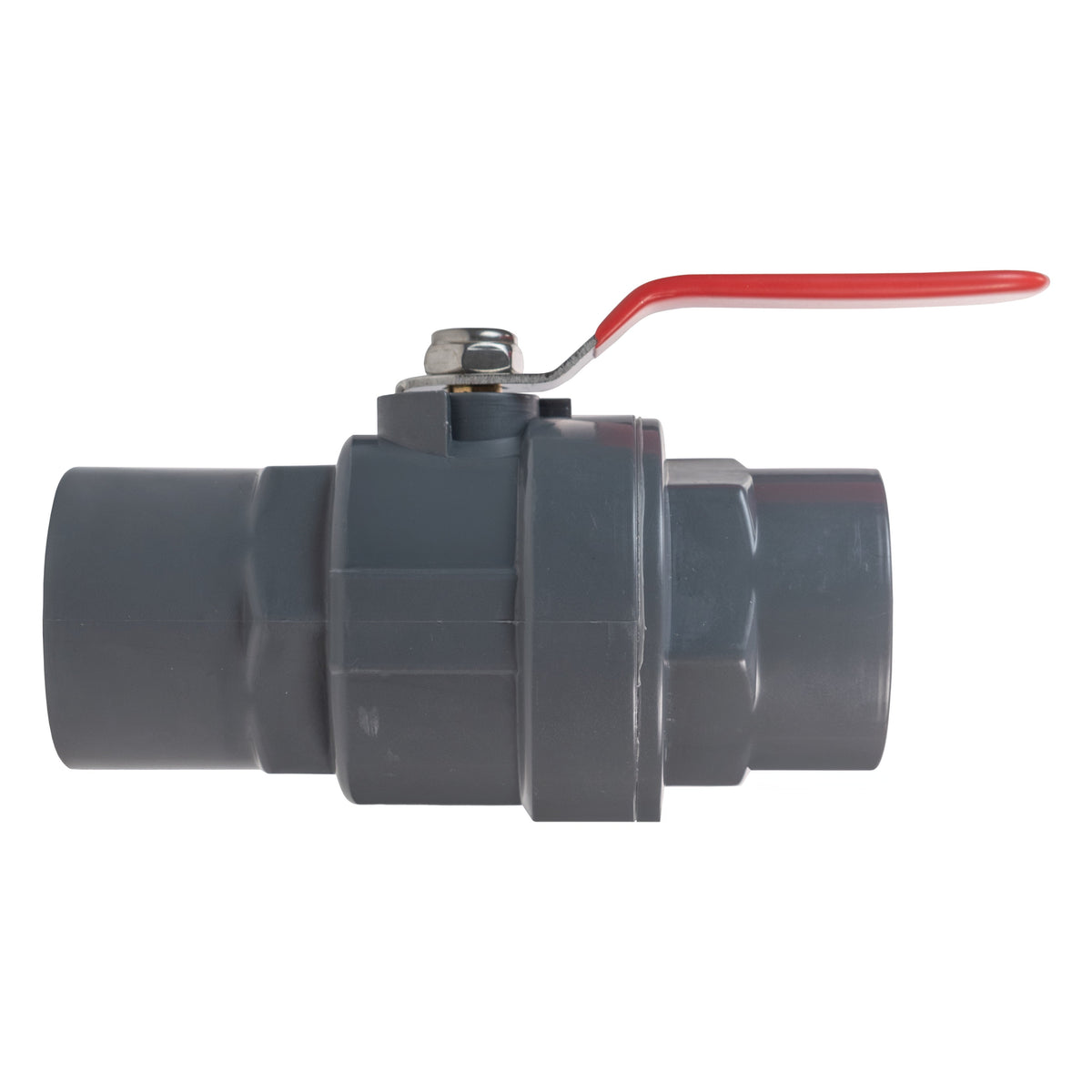 Stainless Steel Ball PP Valve & Barbed Outlet, 3/4"
