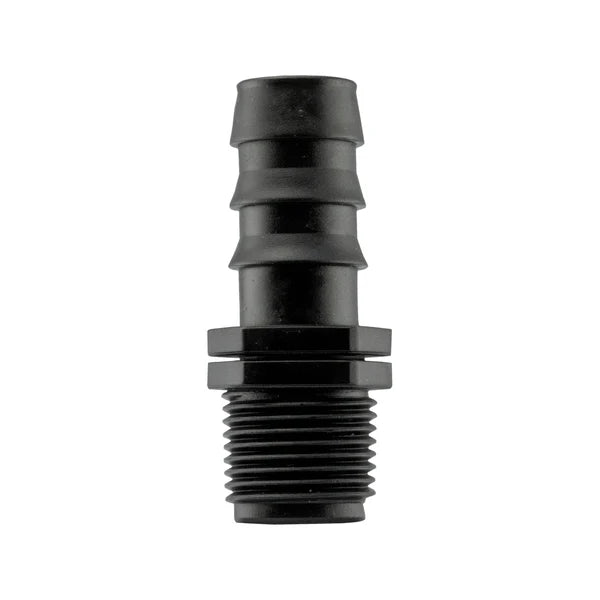 1/2" Irrigation Pipe Adapter with 1/2" BSPM Thread