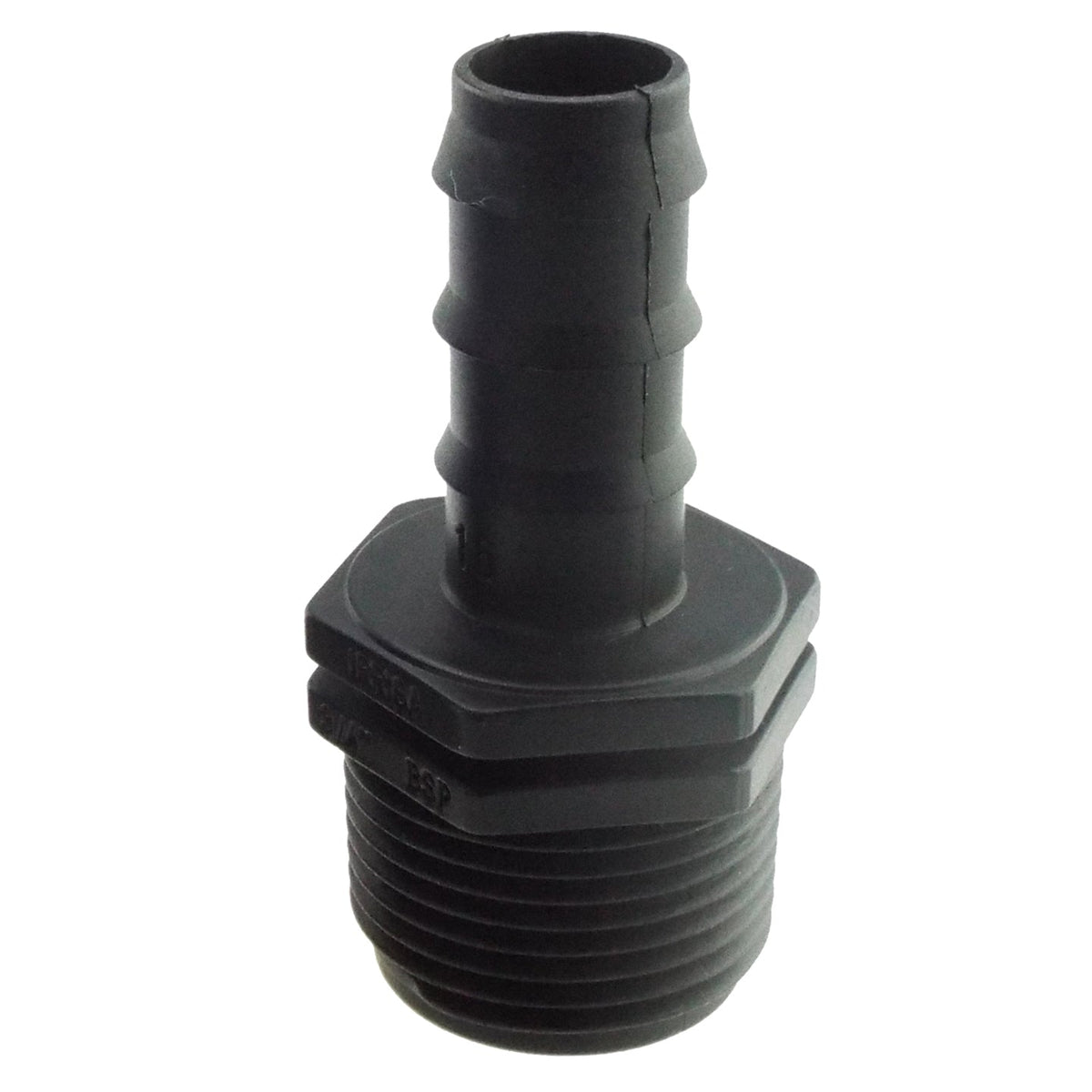 1/2" Irrigation Pipe Adapter with 3/4" BSPM Thread