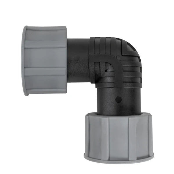 1" BSPF Irrigation Elbow with Swivel Threads