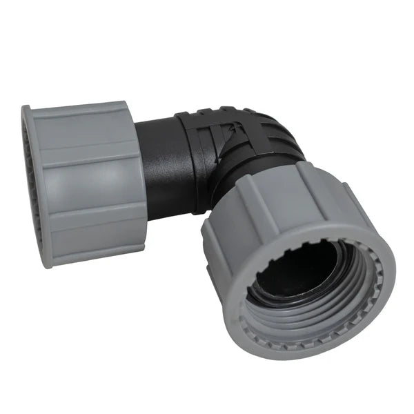 1" BSPF Irrigation Elbow with Swivel Threads