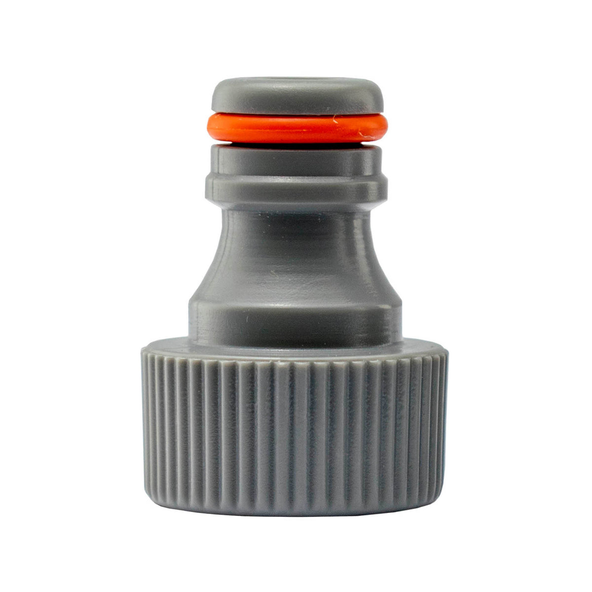 Female Tap Connector – 1/2” BSPF, Grey