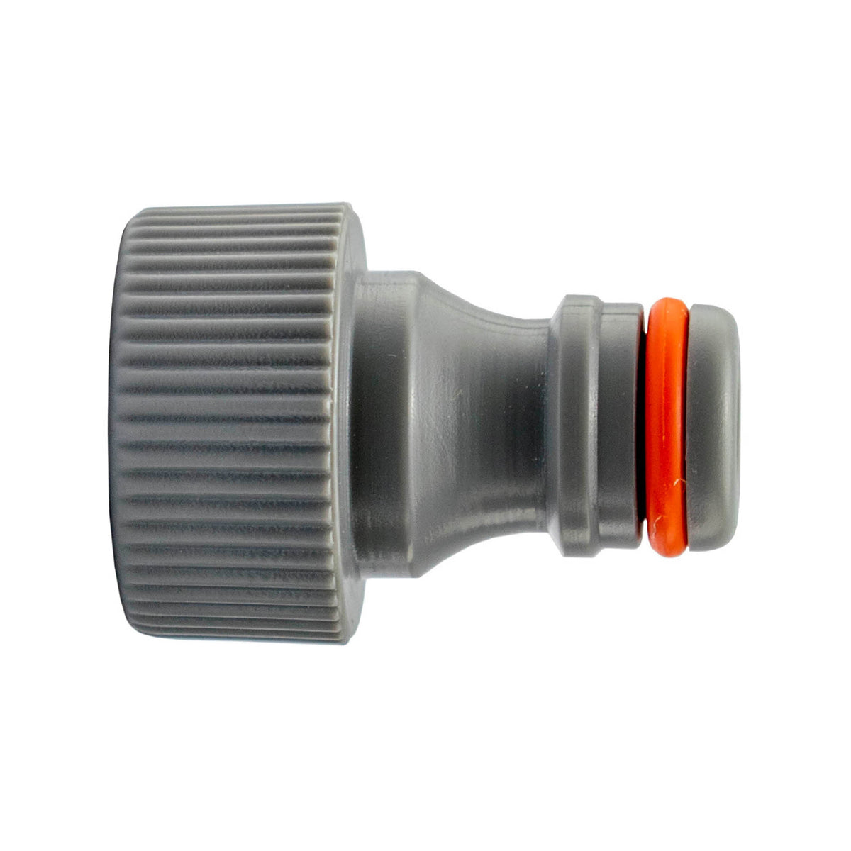 Female Tap Connector – 1/2” BSPF, Grey