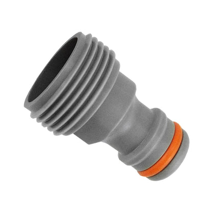 Male Tap Connector – 1/2” BSPM, Grey