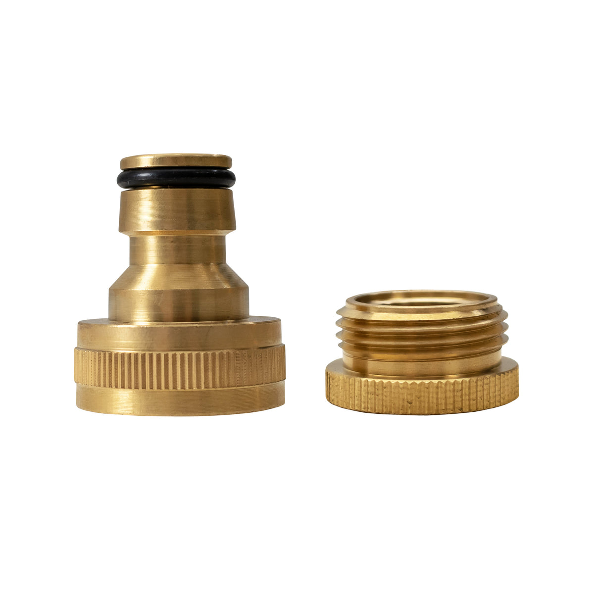 Female Tap Connector – 3/4” & 1/2” BSPF, Brass