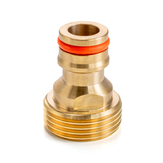Male Tap Connector – 3/4” BSPM, Brass