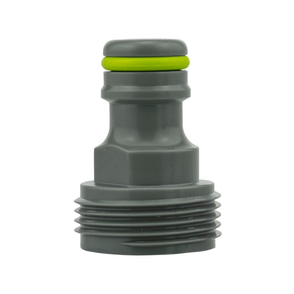 Male Tap Connector – 3/4” BSPM, Lime