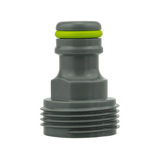 Male Tap Connector – 3/4” BSPM, Lime