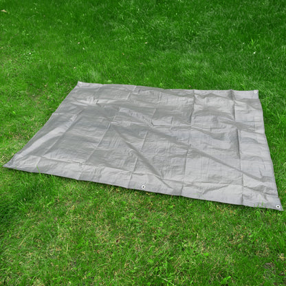 2m x 2m Grey 50gsm Tarpaulin