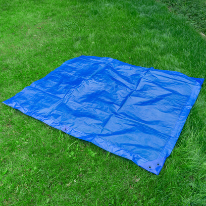 3m x 4m Blue 100gsm LLDPE Tarpaulin