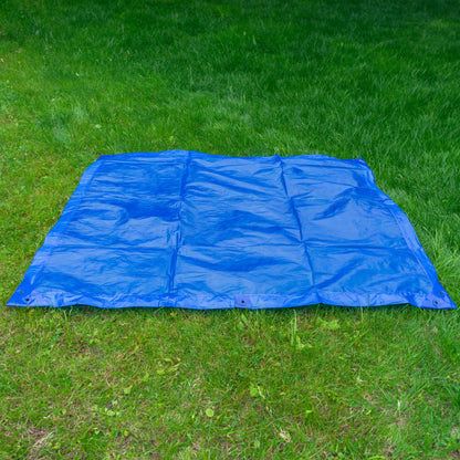 3m x 3m Blue 100gsm LLDPE Tarpaulin