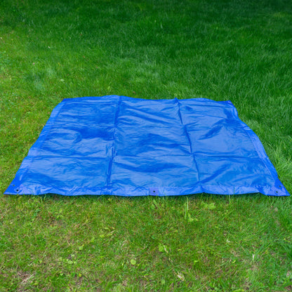 1.5m x 2m Blue 100gsm LLDPE Tarpaulin