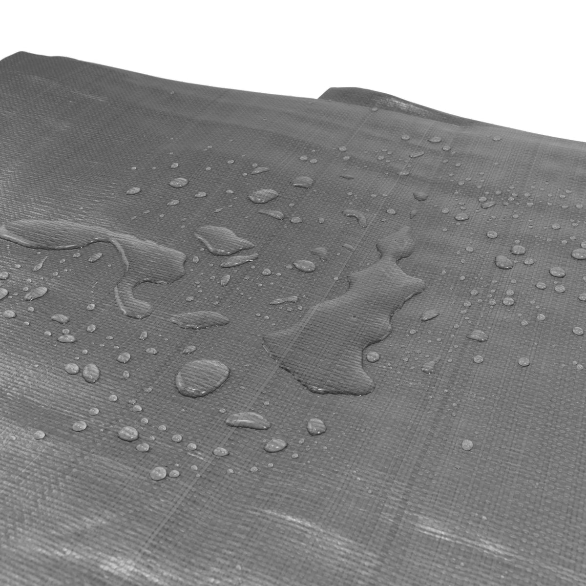 5m x 8m Grey 200gsm Heavy-grade Tarpaulin