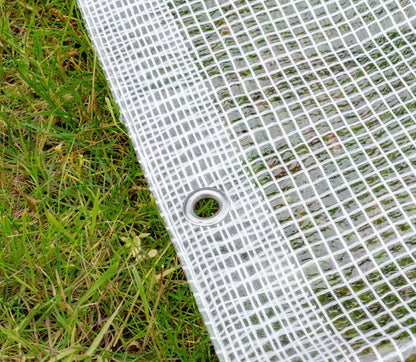 4m x 6m Clear Monotex 350gsm Supergrade Tarpaulin