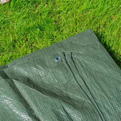 3m x 5m Green 50gsm Tarpaulin