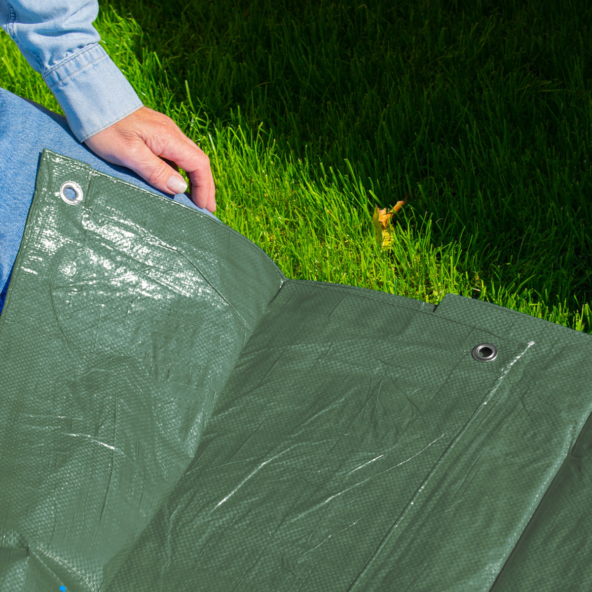 100gsm Green Tarpaulins